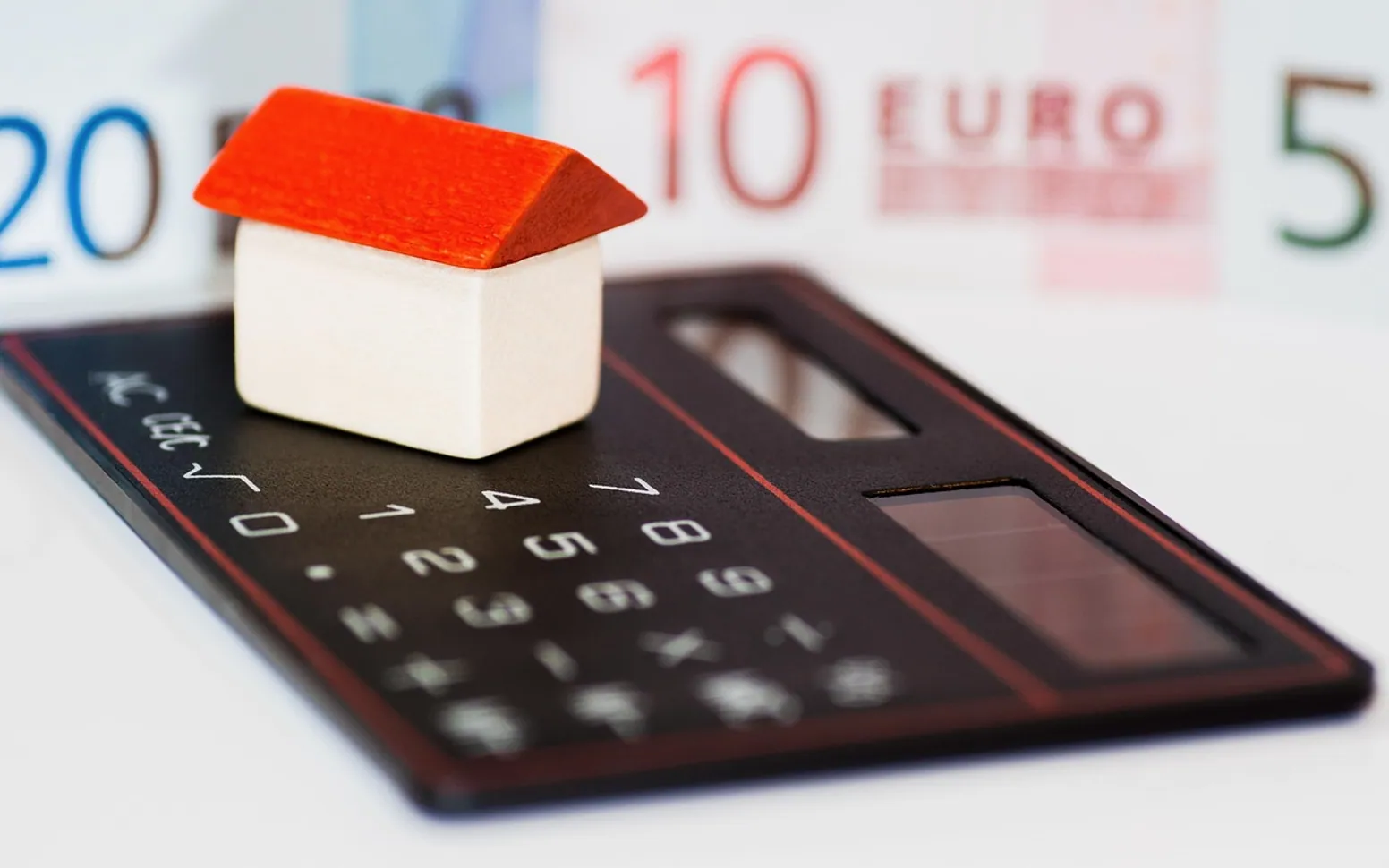 House, money and euro