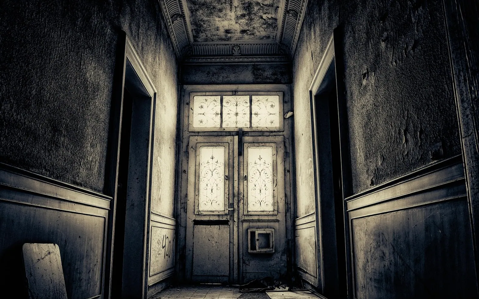 Hallway, corridor and perspective