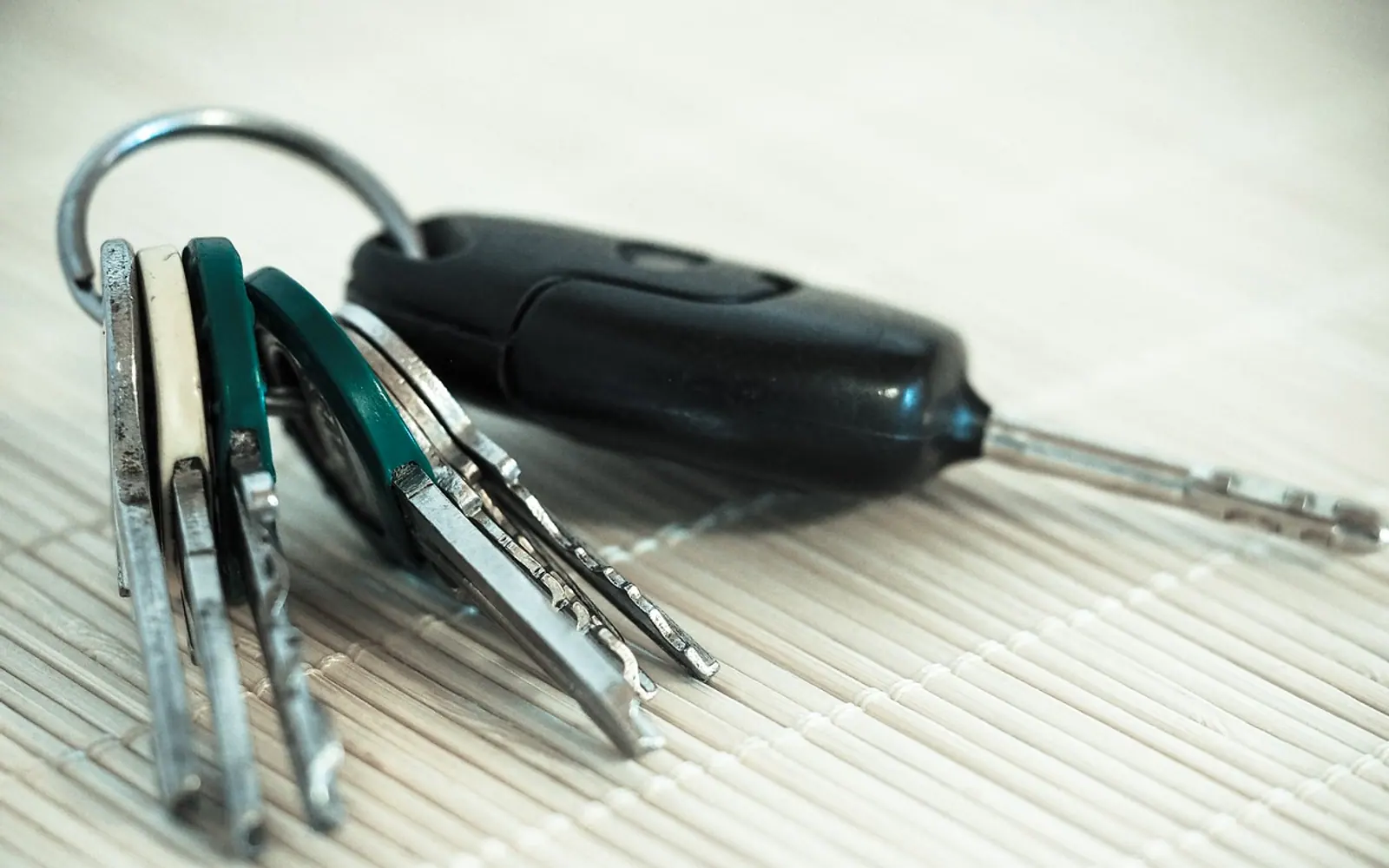 Key, car key and keychain