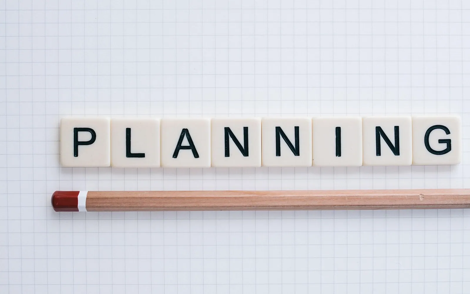Planning, organized and word